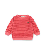 Konges Sløjd A/S JERSEY BLOUSES cardinal rose stripe