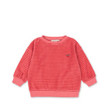 Konges Sløjd A/S JERSEY BLOUSES cardinal rose stripe