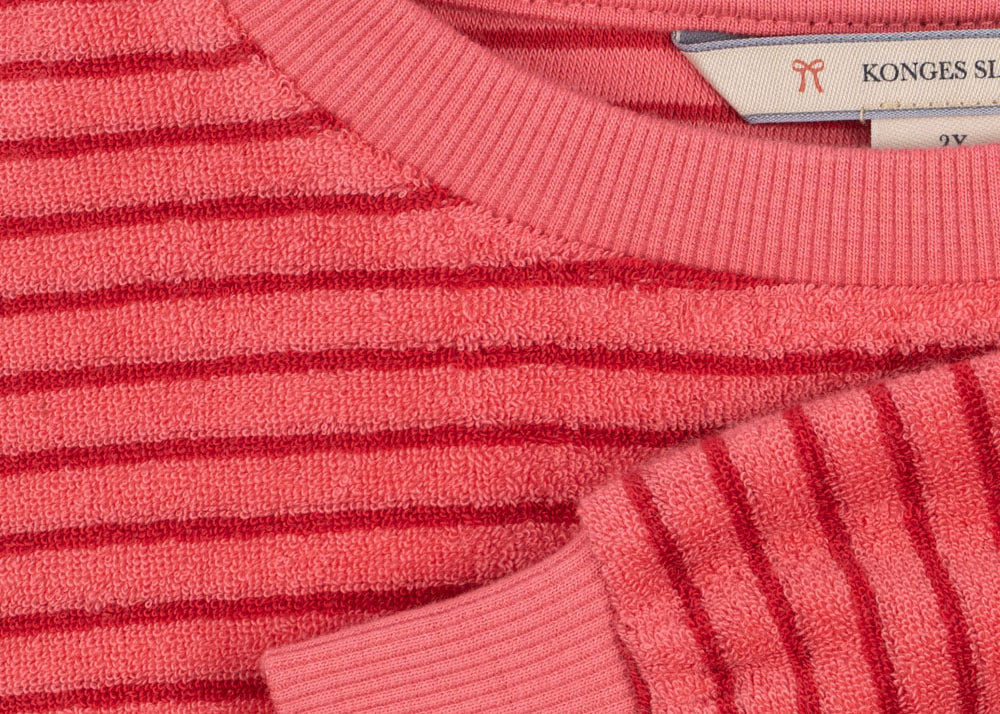 Konges Sløjd A/S JERSEY BLOUSES cardinal rose stripe