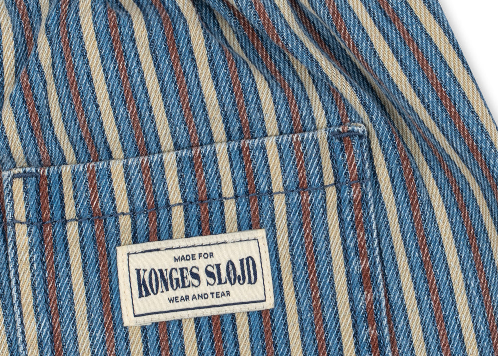 Konges Sløjd A/S WOVEN PANTS tricolore bleu