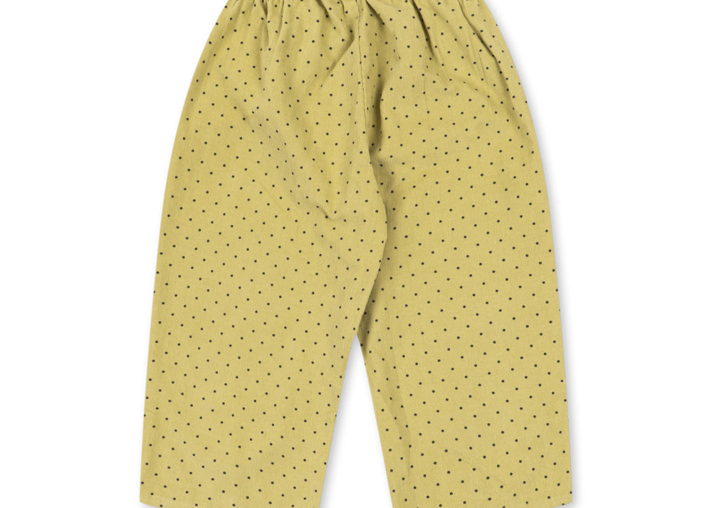 Konges Sløjd A/S WOVEN PANTS dot leek