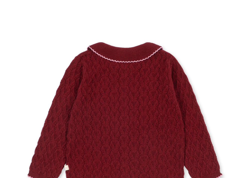 Konges Sløjd A/S KNITTED CARDIGANS pomegranate