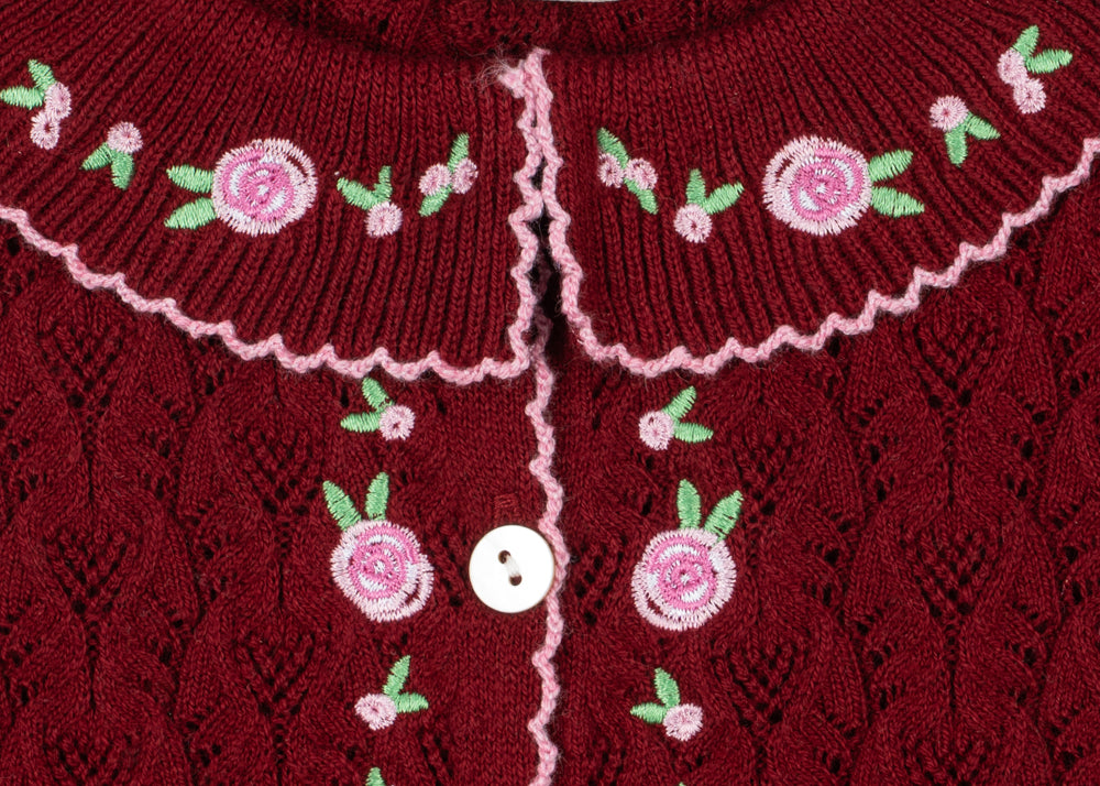 Konges Sløjd A/S KNITTED CARDIGANS pomegranate