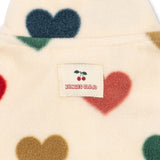 Konges Sløjd A/S TEDDY & FLEECE bon coeur coloré