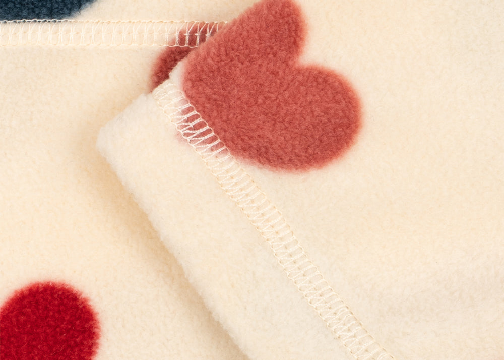 Konges Sløjd A/S TEDDY & FLEECE bon coeur coloré