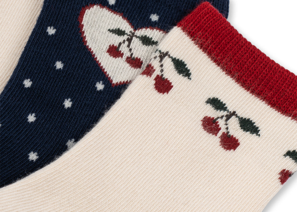 Konges Sløjd A/S SOCKS cherry mix