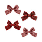 Konges Sløjd A/S HAIR ACCESSORIES red glitter/ rose glitter