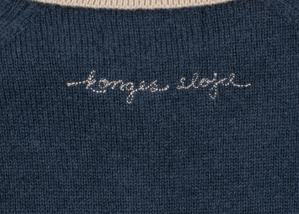 Konges Sløjd A/S KNITTED BLOUSES & VESTS dark blue stripe