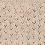 Konges Sløjd A/S KNITTED CARDIGANS cream and tulips