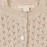 Konges Sløjd A/S KNITTED CARDIGANS cream and tulips