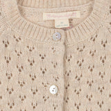 Konges Sløjd A/S KNITTED CARDIGANS cream and tulips