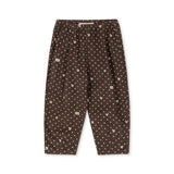 Konges Sløjd A/S WOVEN PANTS cherry dot chocolate