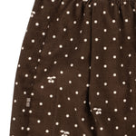 Konges Sløjd A/S WOVEN PANTS cherry dot chocolate
