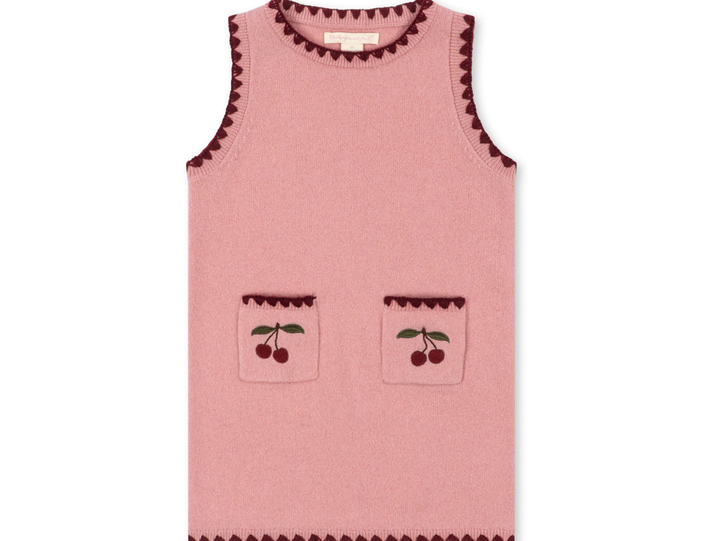 Konges Sløjd A/S KNITTED DRESSES pale blush