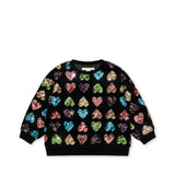 Konges Sløjd A/S JERSEY BLOUSES amour sequin