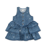 Konges Sløjd A/S WOVEN DRESSES denim sparkle