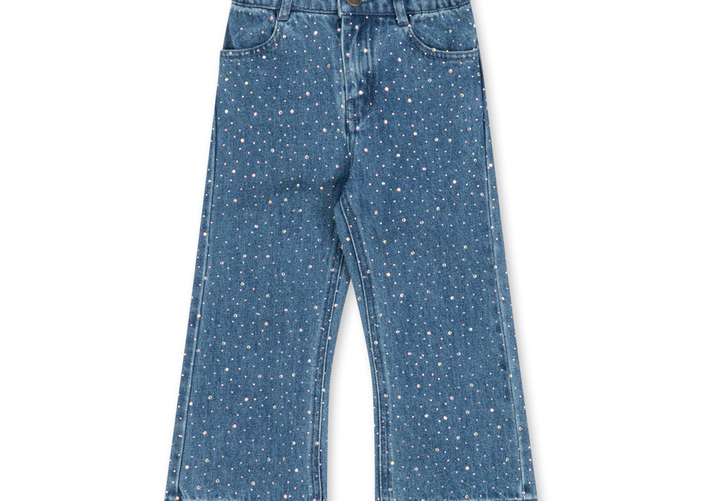 Konges Sløjd A/S WOVEN PANTS denim sparkle