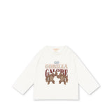 Konges Sløjd A/S JERSEY BLOUSES off white gorilla galore