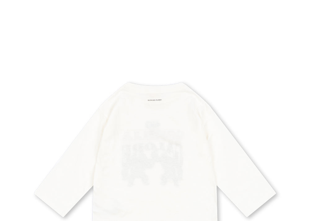 Konges Sløjd A/S JERSEY BLOUSES off white gorilla galore