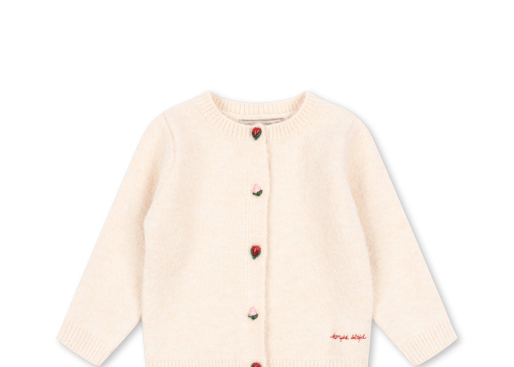 Konges Sløjd A/S KNITTED CARDIGANS buttercream