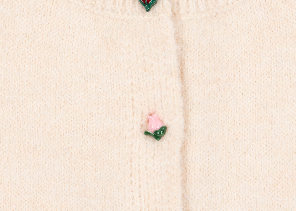 Konges Sløjd A/S KNITTED CARDIGANS buttercream