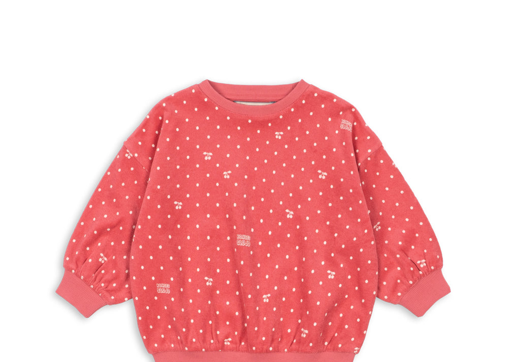 Konges Sløjd A/S JERSEY BLOUSES cherry berry dot