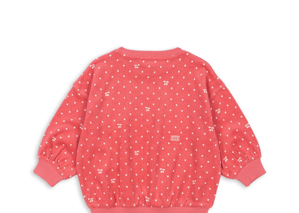 Konges Sløjd A/S JERSEY BLOUSES cherry berry dot