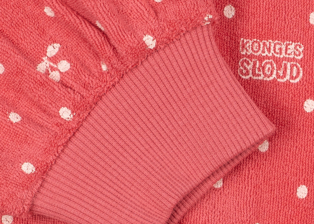 Konges Sløjd A/S JERSEY BLOUSES cherry berry dot