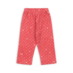 Konges Sløjd A/S JERSEY PANTS cherry berry dot