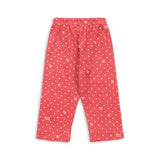 Konges Sløjd A/S JERSEY PANTS cherry berry dot