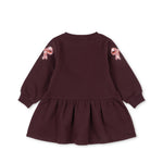 Konges Sløjd A/S JERSEY DRESSES decadent chocolate