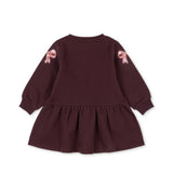 Konges Sløjd A/S JERSEY DRESSES decadent chocolate