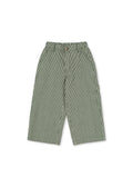 Konges Sløjd A/S WOVEN PANTS milk verte stripe