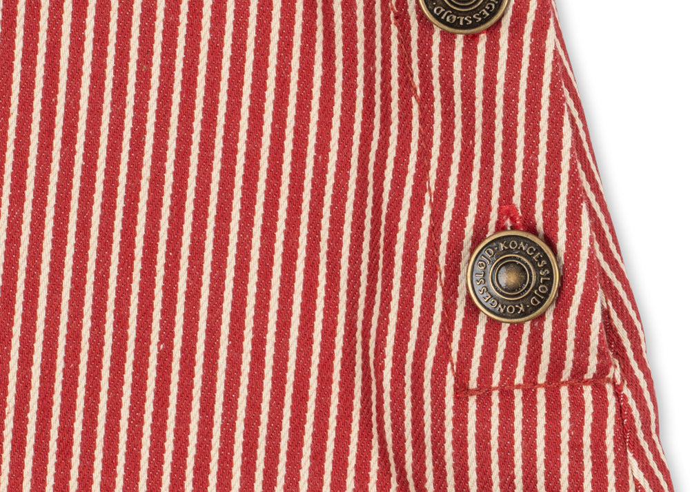 Konges Sløjd A/S WOVEN DRESSES milk rouge stripe