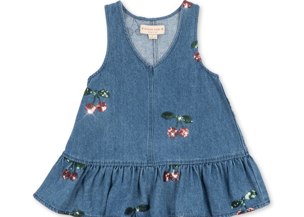 Konges Sløjd A/S WOVEN DRESSES cherry sequin