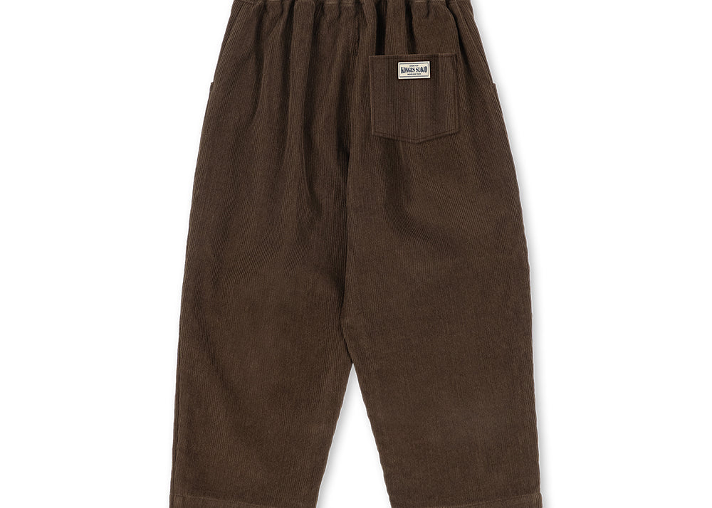Konges Sløjd A/S WOVEN PANTS slate black