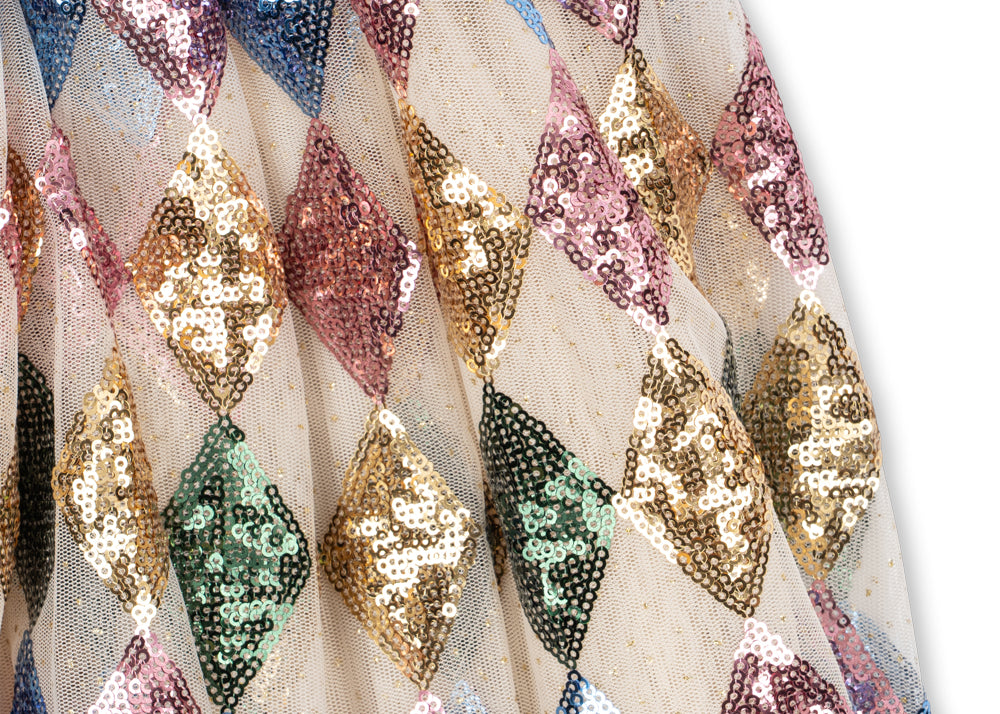 Konges Sløjd A/S WOVEN DRESSES harlekin sequin