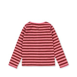Konges Sløjd A/S JERSEY BLOUSES pinky stripe