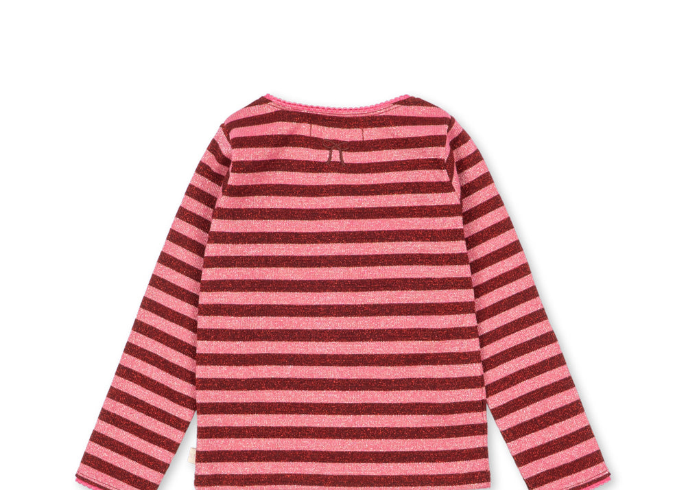 Konges Sløjd A/S JERSEY BLOUSES pinky stripe