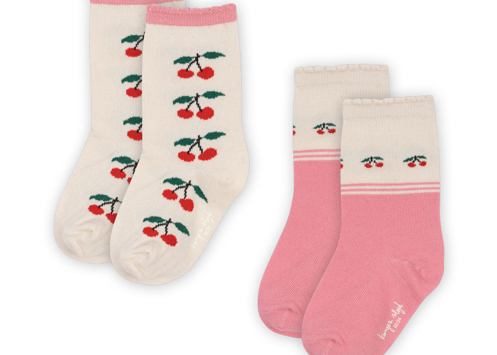Konges Sløjd A/S SOCKS cherry mix