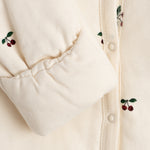 Konges Sløjd A/S PADDED ONESIES cherry