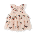 Konges Sløjd A/S WOVEN DRESSES ma grande cerise sequin