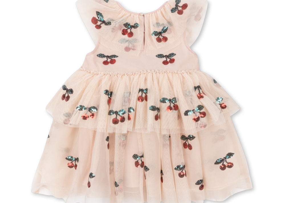Konges Sløjd A/S WOVEN DRESSES ma grande cerise sequin