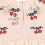 Konges Sløjd A/S WOVEN DRESSES ma grande cerise sequin